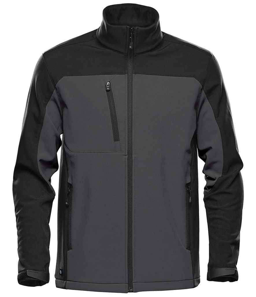 Stormtech Cascades Soft Shell Jacket - Dolphin/Black