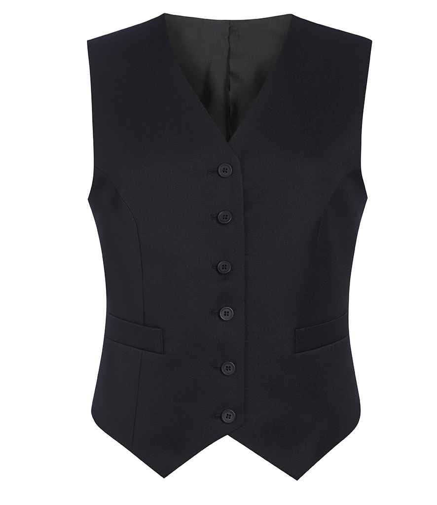 Brook Taverner Ladies Concept Omega Waistcoat - Black