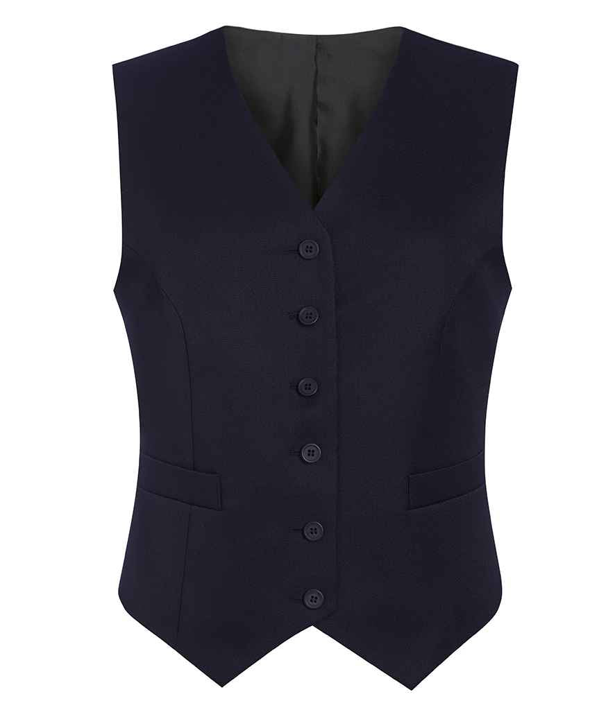 Brook Taverner Ladies Concept Omega Waistcoat - Navy