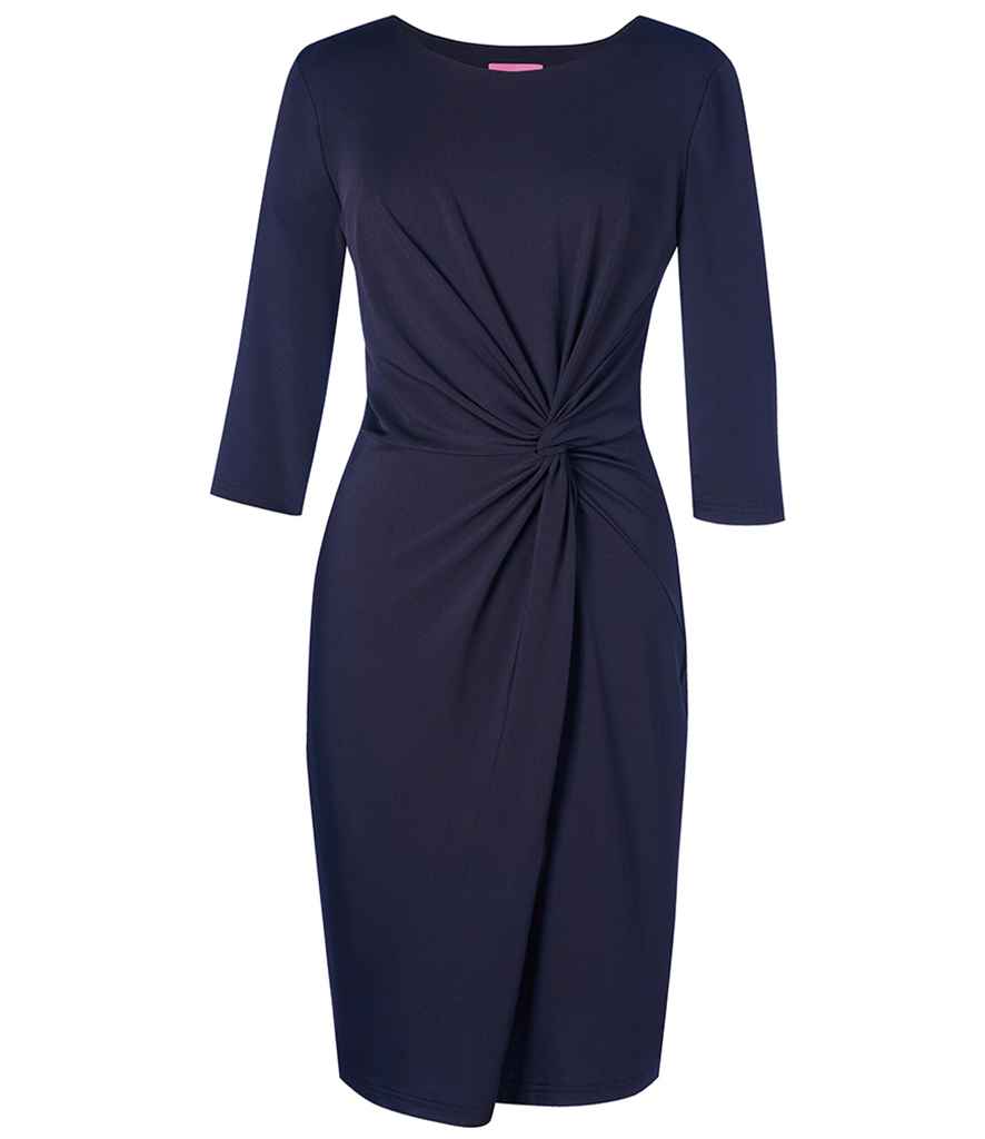 Brook Taverner Ladies Jersey Stretch Neptune Dress - Navy