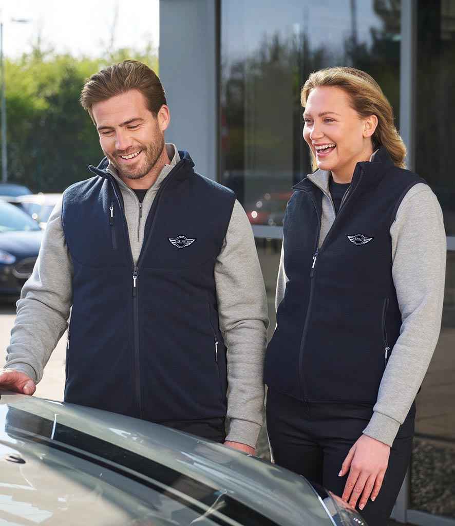 Brook Taverner Rochester Core Fleece Gilet - Black