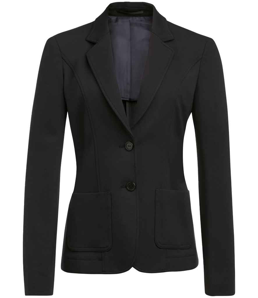 Brook Taverner Ladies Jersey Stretch Libra Jacket - Black