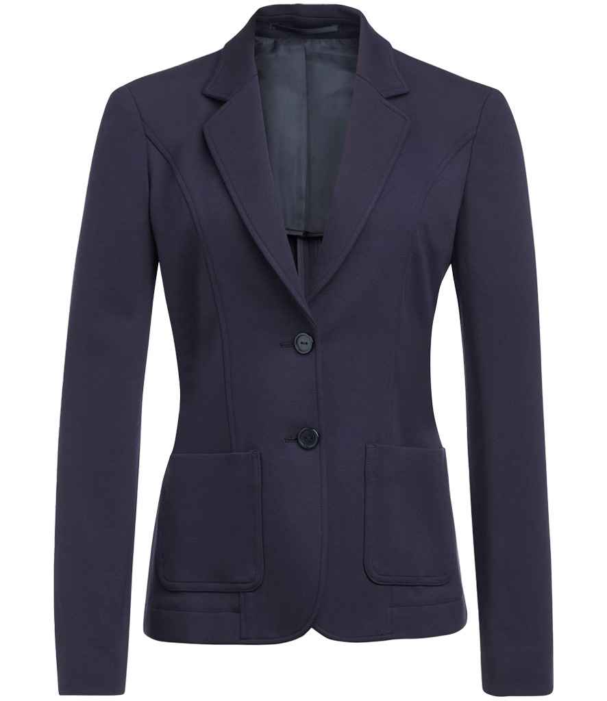 Brook Taverner Ladies Jersey Stretch Libra Jacket - Navy