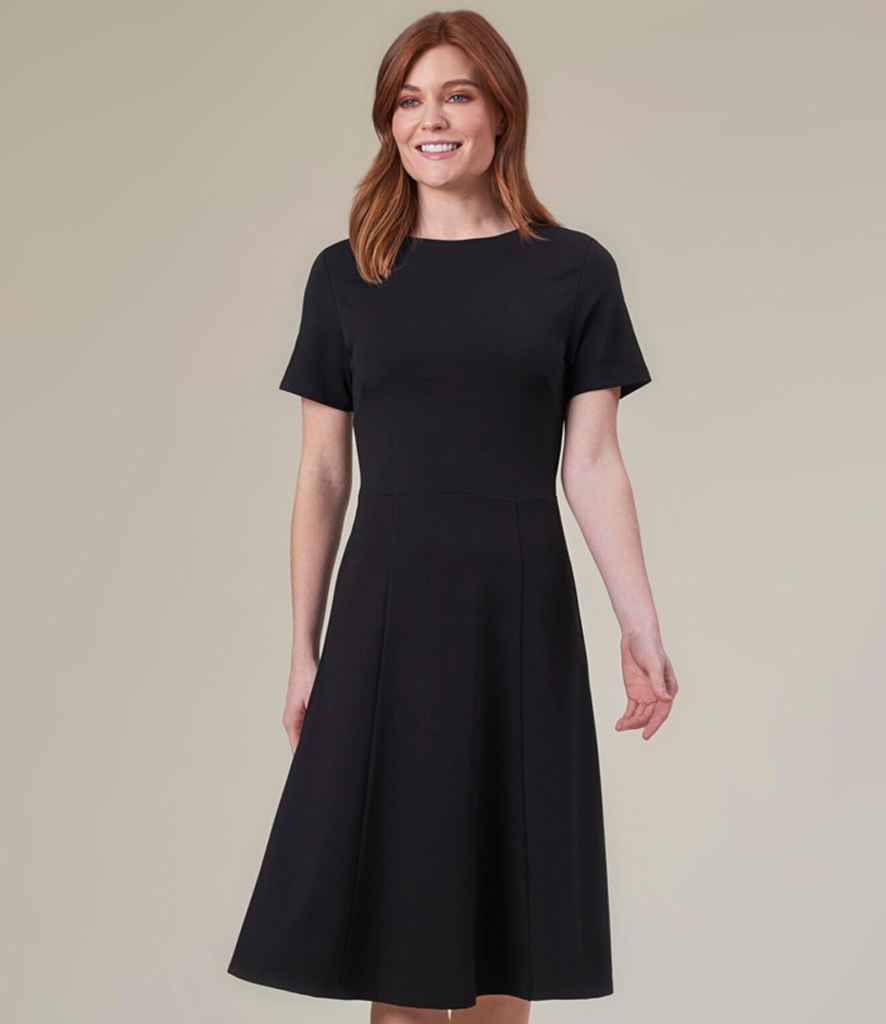 Brook Taverner Ladies Jersey Stretch Belinda Dress - Black