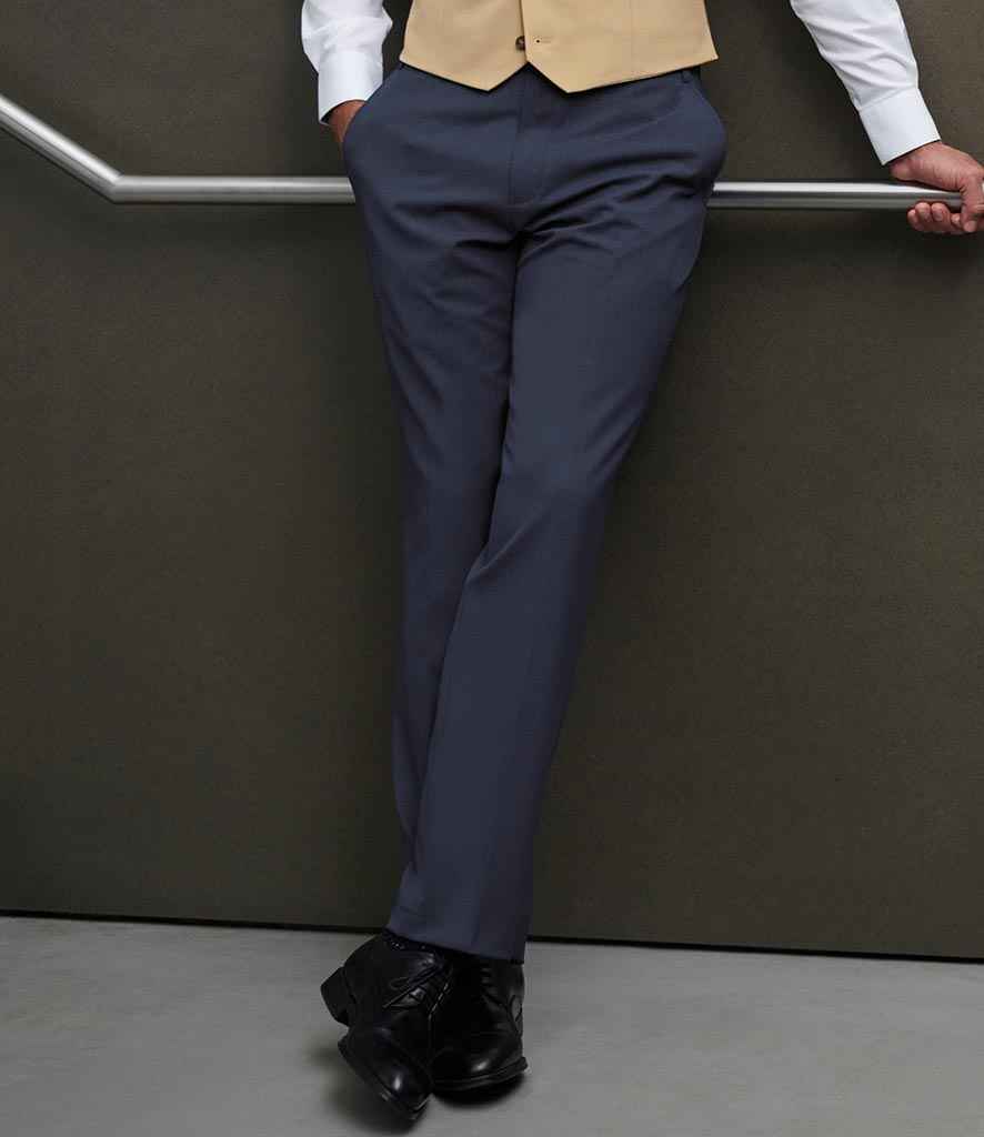 Brook Taverner Oliver Tailored Trousers - Denim