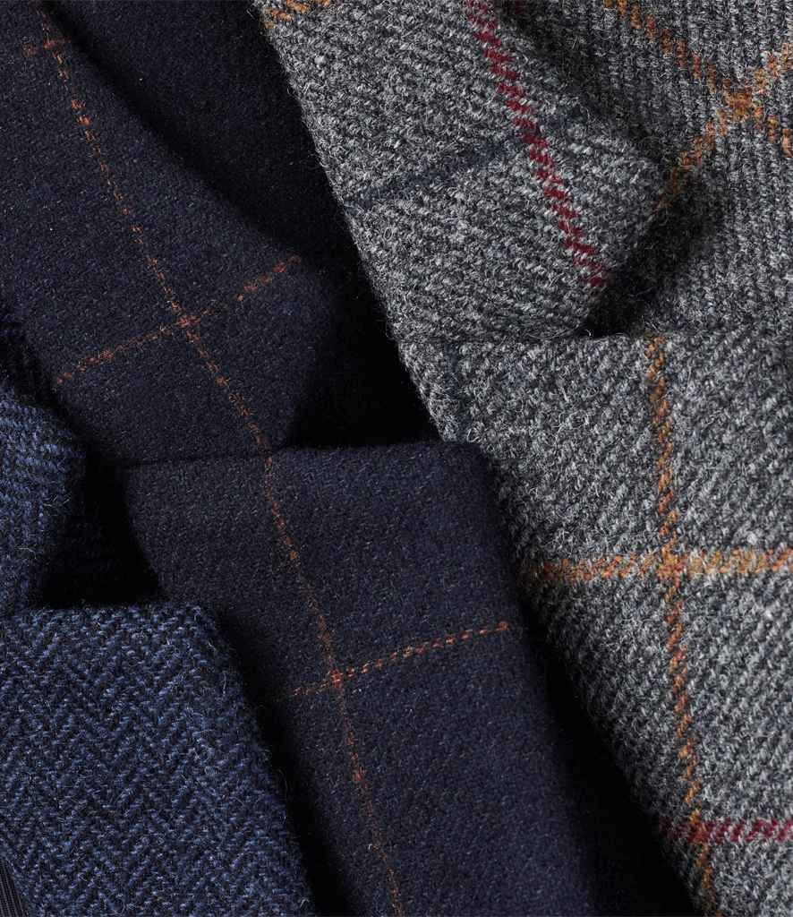 Brook Taverner Memphis Tweed Waistcoat - Navy Check