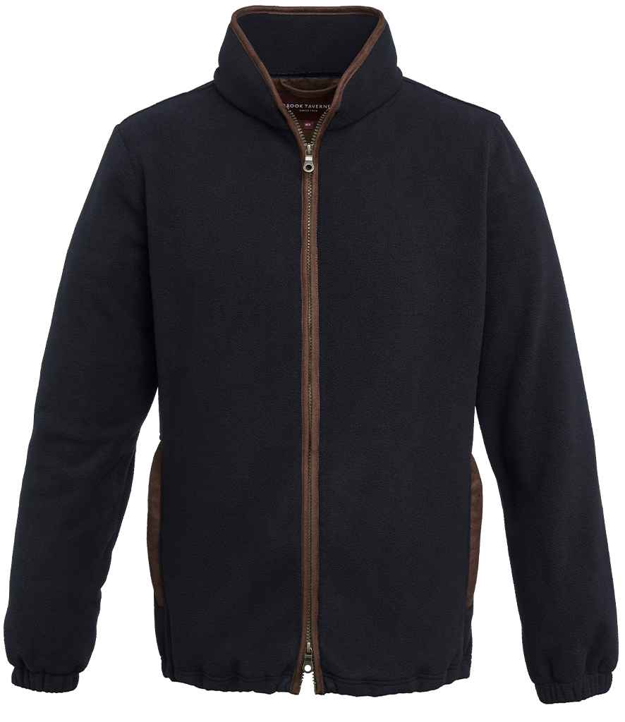 Brook Taverner Unisex Baltimore Fleece Jacket - Gunmetal