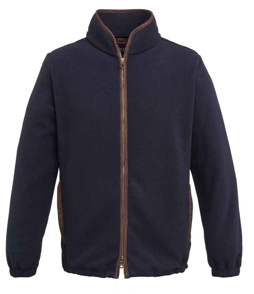 Brook Taverner Unisex Baltimore Fleece Jacket - Navy