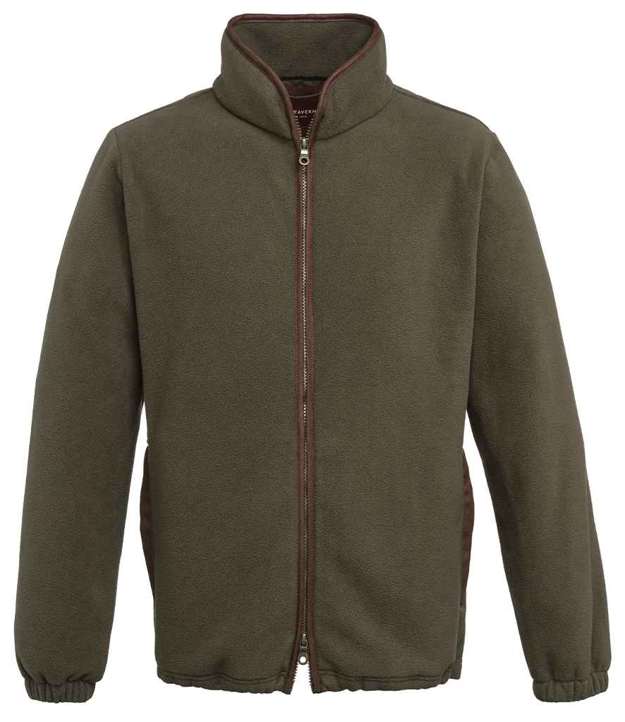 Brook Taverner Unisex Baltimore Fleece Jacket - Olive Green
