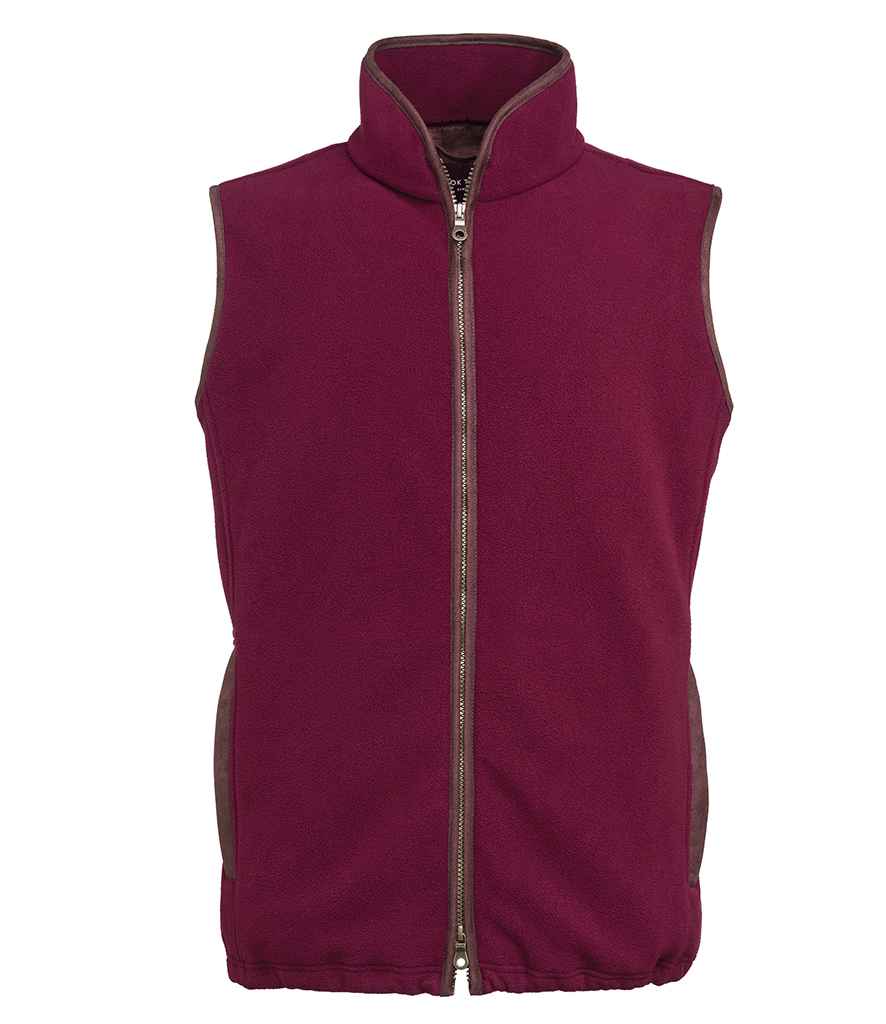 Brook Taverner Unisex Cincinnati Fleece Gilet - Fig