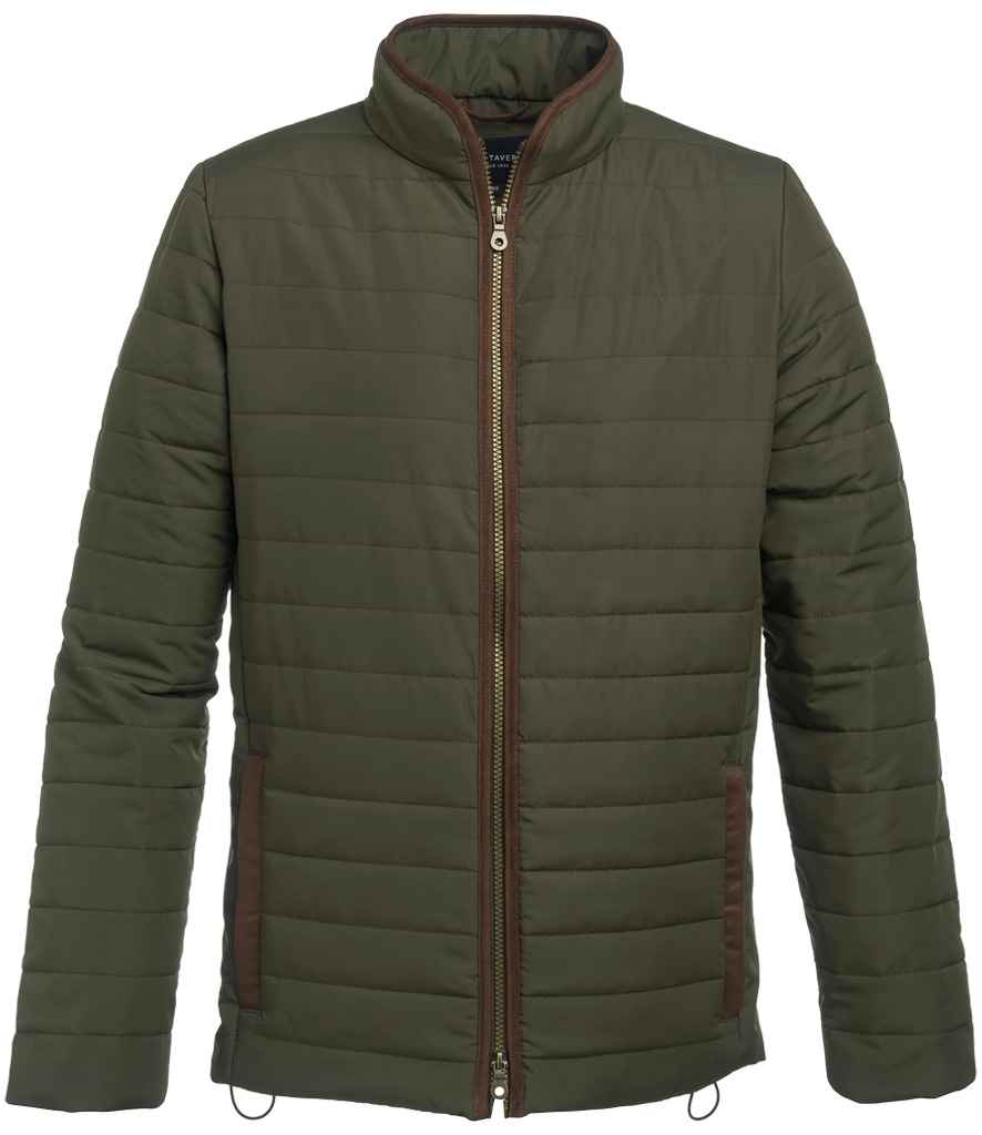 Brook Taverner Orlando Quilted Jacket - Olive Green