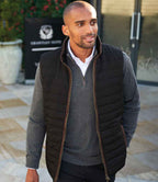 Brook Taverner Tampa Quilted Gilet - Black
