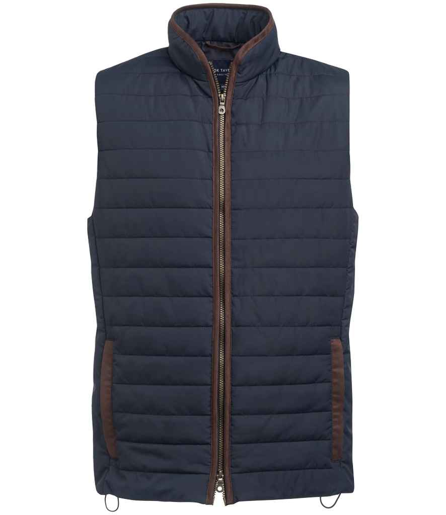 Brook Taverner Tampa Quilted Gilet - Navy