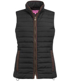 Brook Taverner Ladies Madison Quilted Gilet - Black