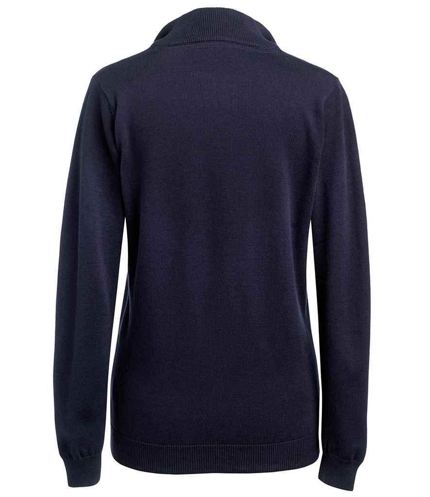 Brook Taverner Ladies Taylor 1/4 Zip Jumper - Navy