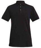 Brook Taverner Hampton Premium Cotton Polo Shirt - Black