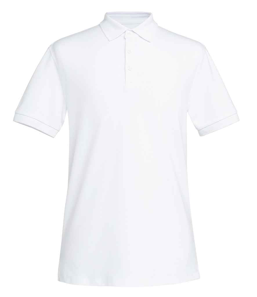 Brook Taverner Hampton Premium Cotton Polo Shirt - White