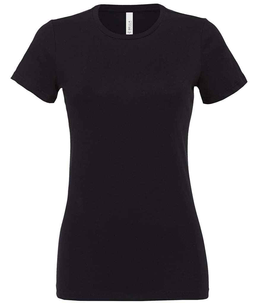 Bella Ladies Relaxed Jersey T-Shirt - Black