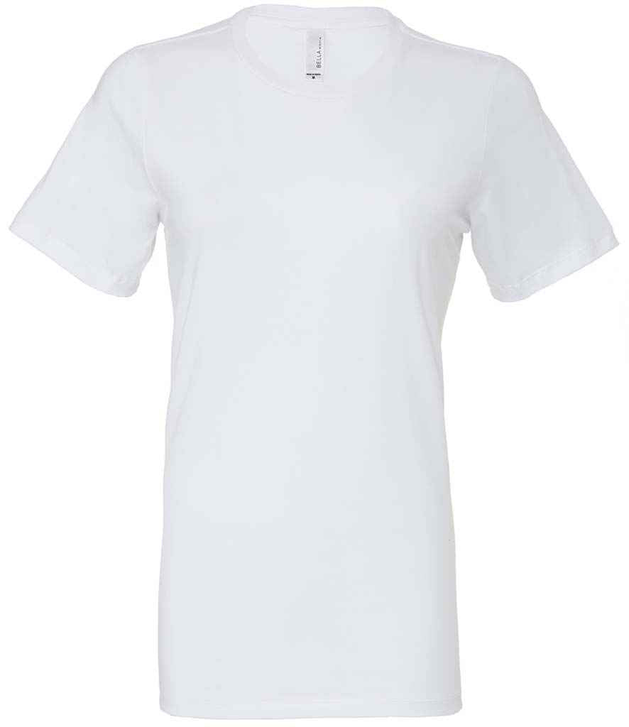 Bella Ladies Relaxed Jersey T-Shirt - White