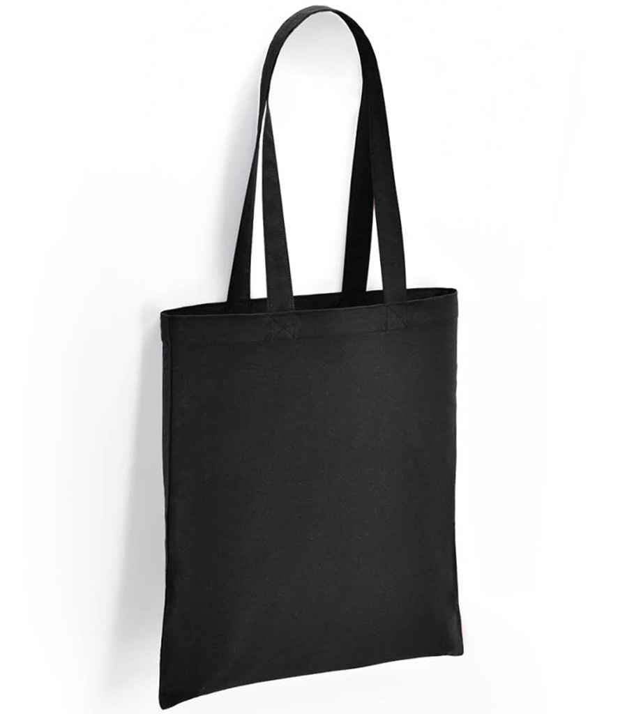 Brand Lab Cotton Long Handle Shopper - Black