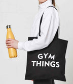 Brand Lab Cotton Long Handle Shopper - Black