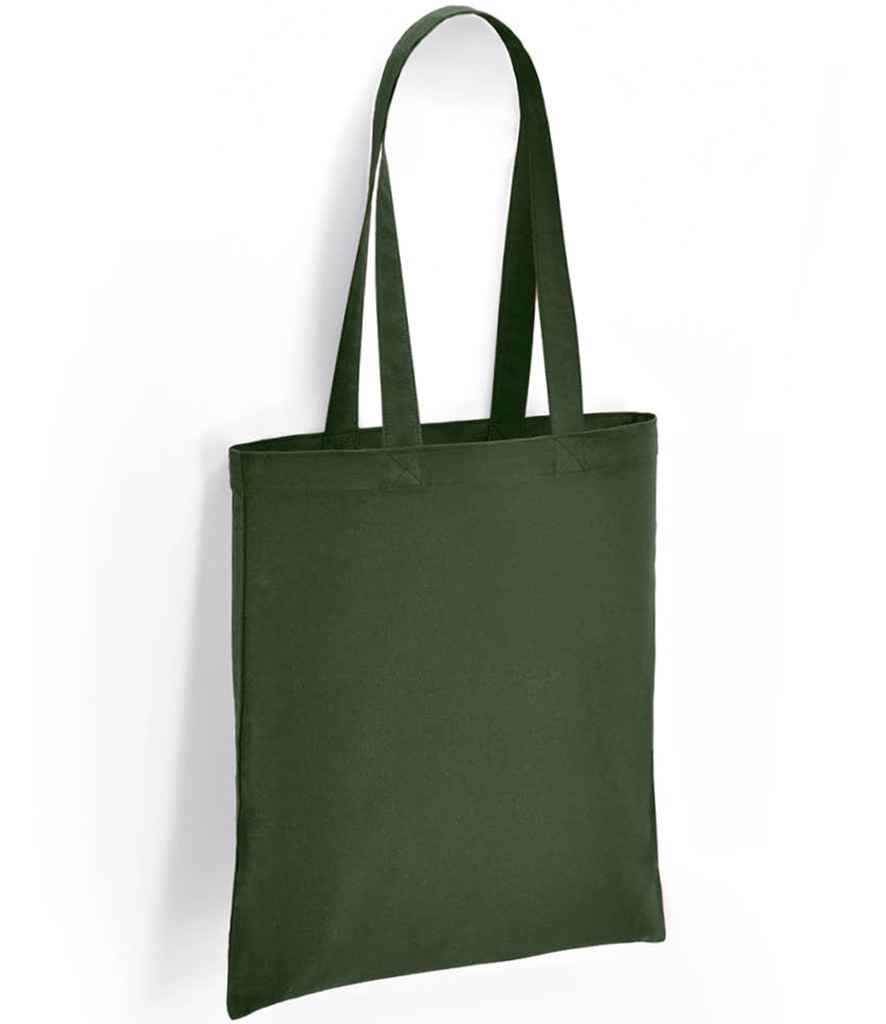 Brand Lab Cotton Long Handle Shopper - Forest Green
