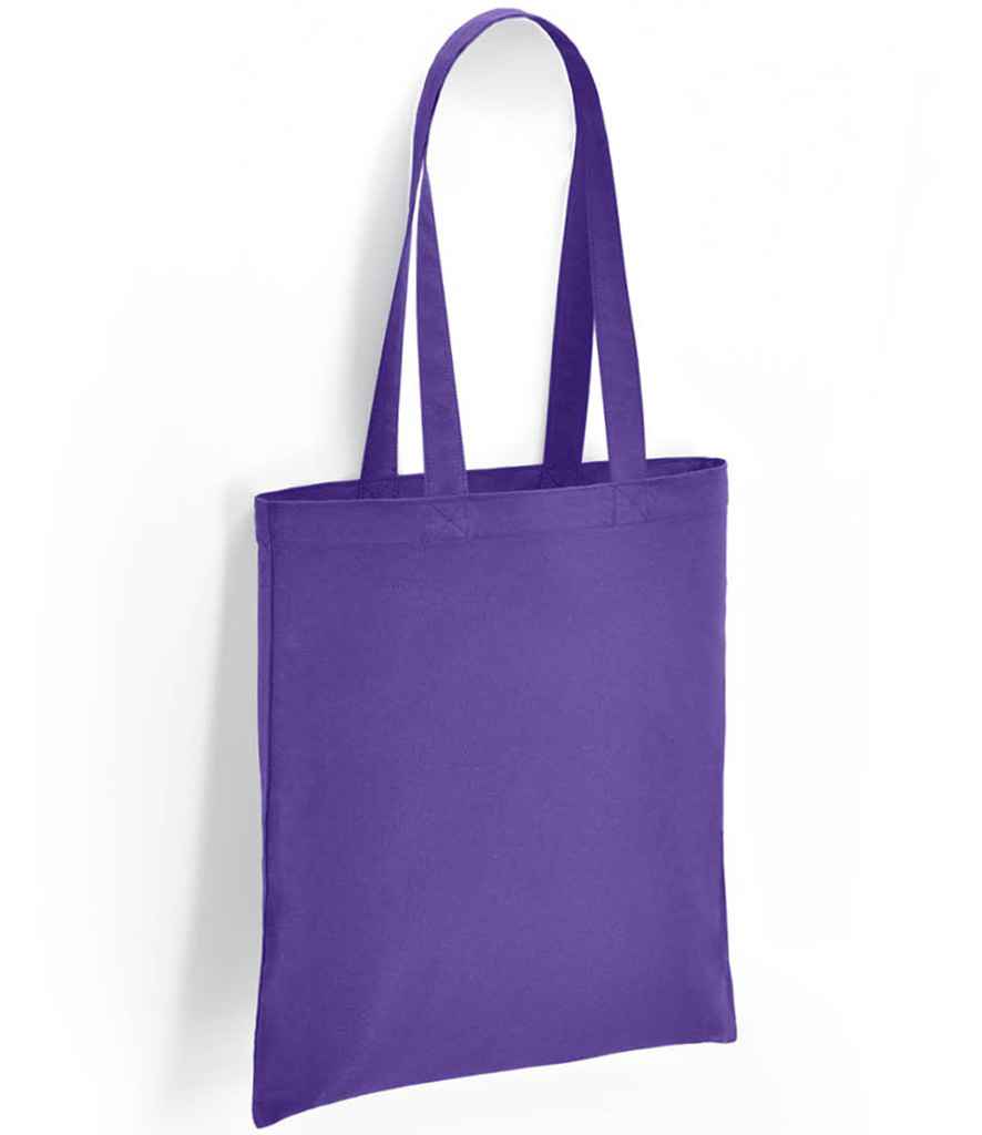 Brand Lab Cotton Long Handle Shopper - Purple