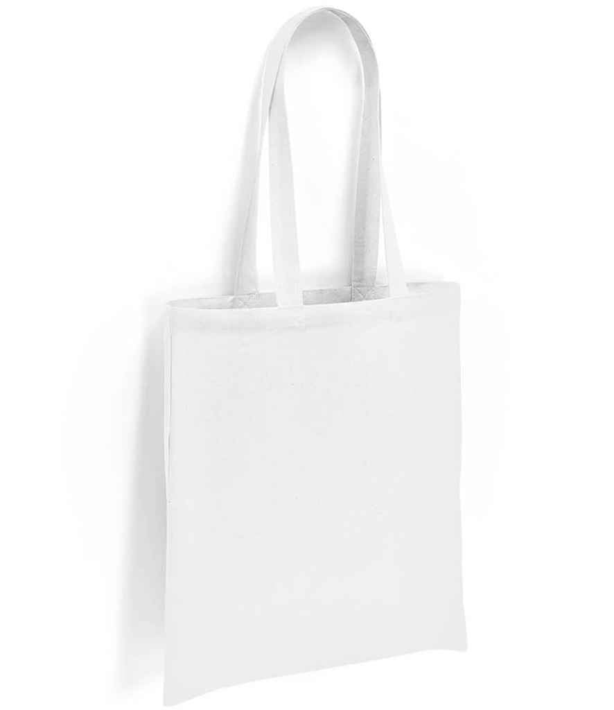 Brand Lab Cotton Long Handle Shopper - White