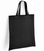 Brand Lab Cotton Short Handle Shopper - Black
