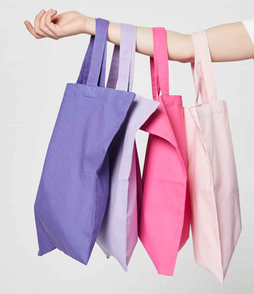Brand Lab Cotton Short Handle Shopper - Purple