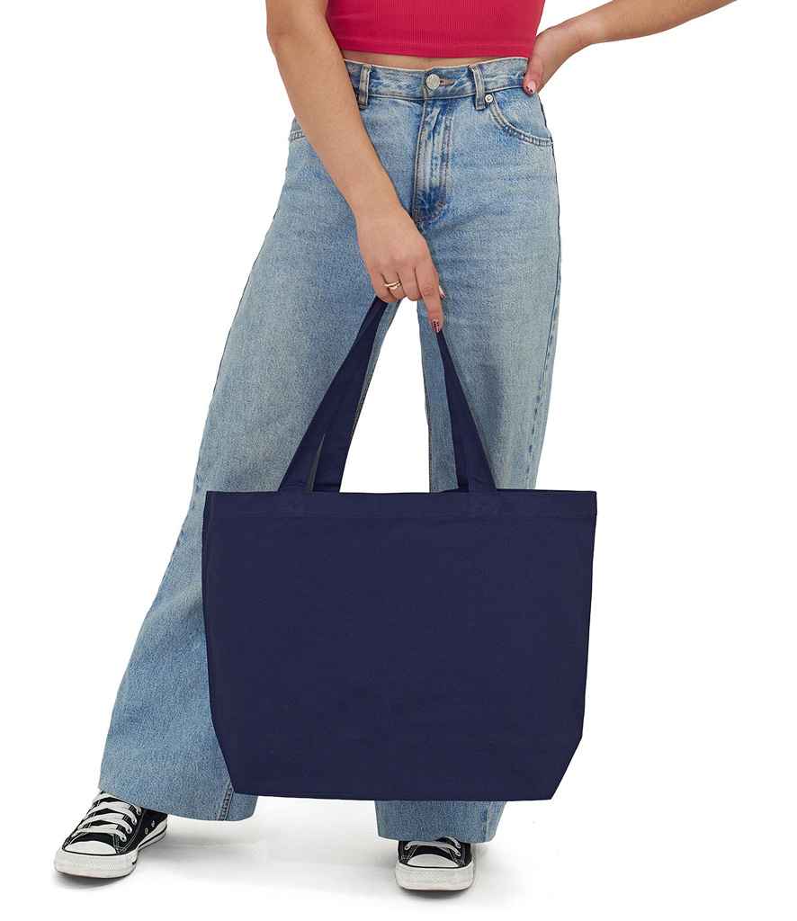 Brand Lab Oversized Tote Bag - Navy