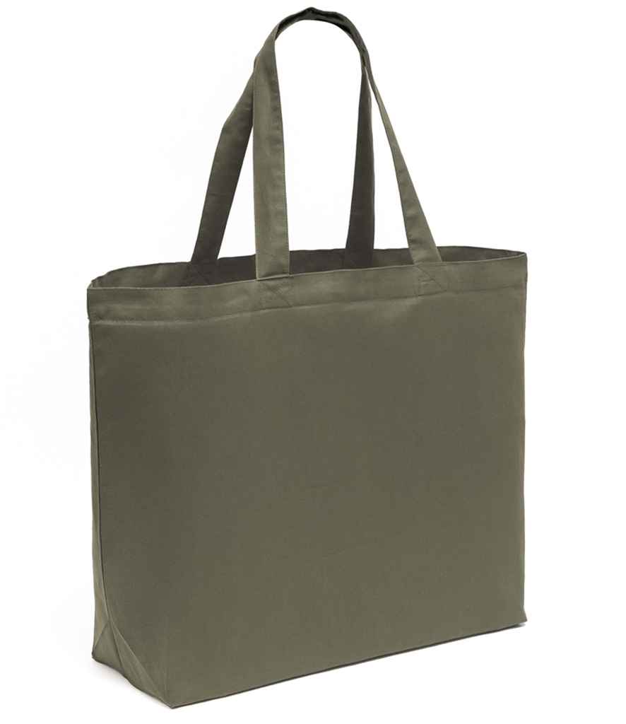 Brand Lab Oversized Tote Bag - Olive Green