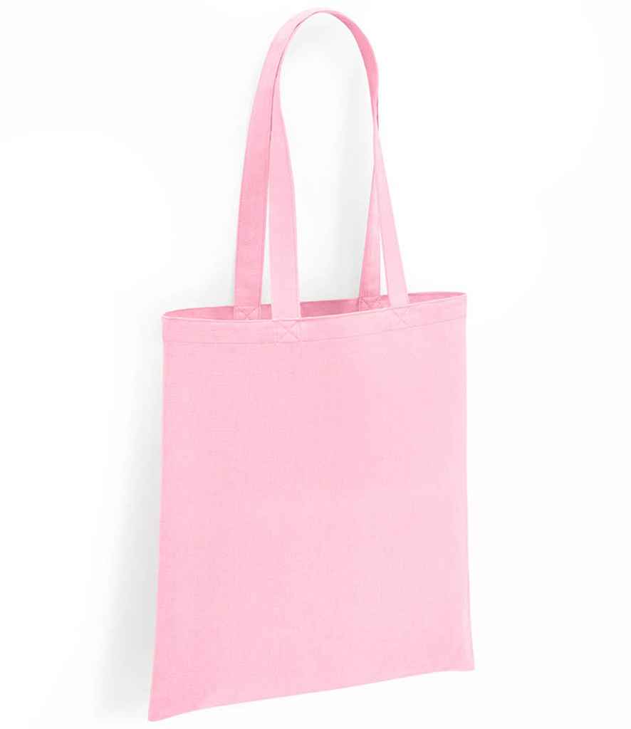 Brand Lab Organic Cotton Long Handle Shopper - Light Pink