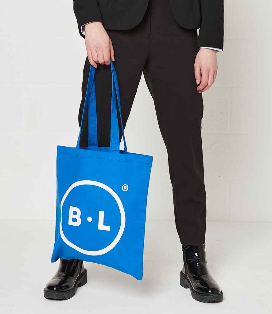 Brand Lab Organic Cotton Long Handle Shopper - Royal Blue