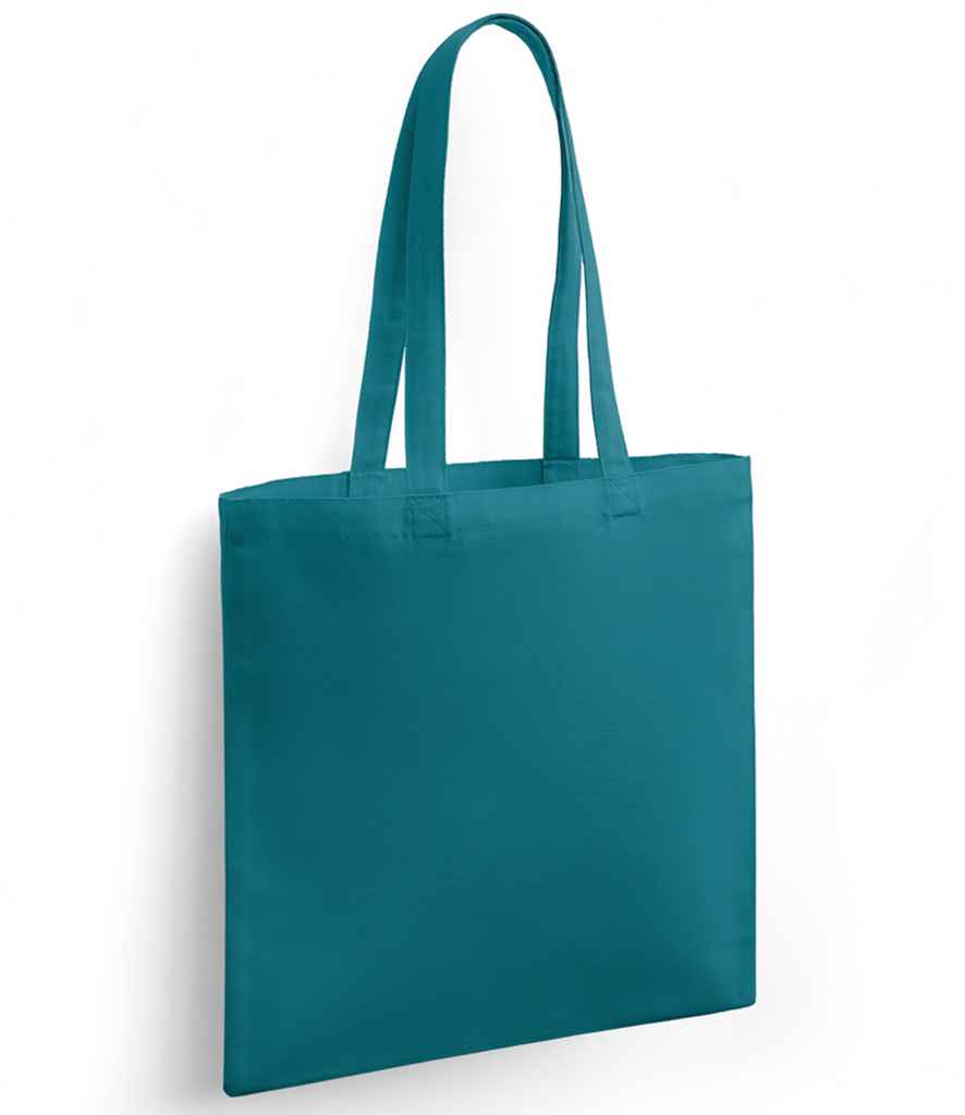 Brand Lab Organic Cotton Long Handle Shopper - Teal