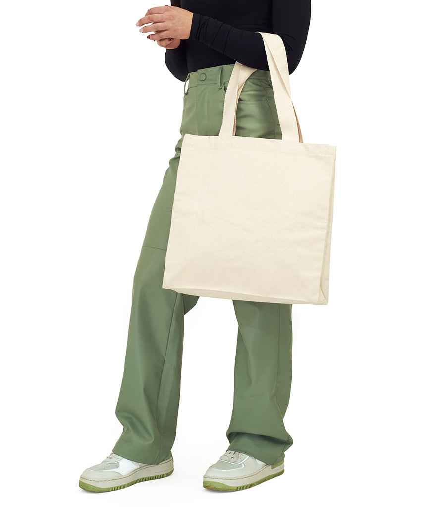 Brand Lab Everyday Square Canvas Tote Bag - Natural