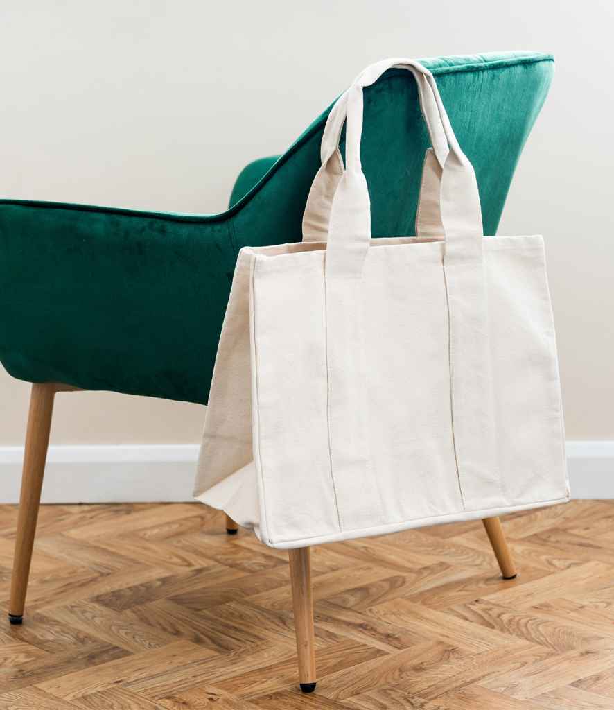 Brand Lab Canvas Wrap Tote Bag - Natural/Natural
