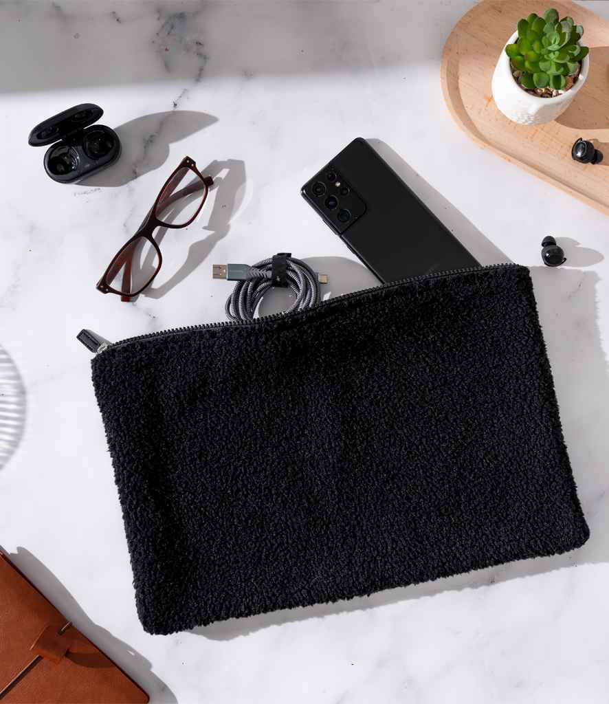 Brand Lab Borg Fleece Accessory Sleeve - Black