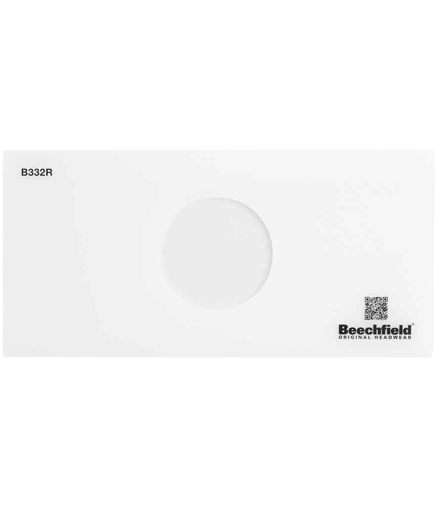 Beechfield Circular Fashion Patch Silicone Template - Clear