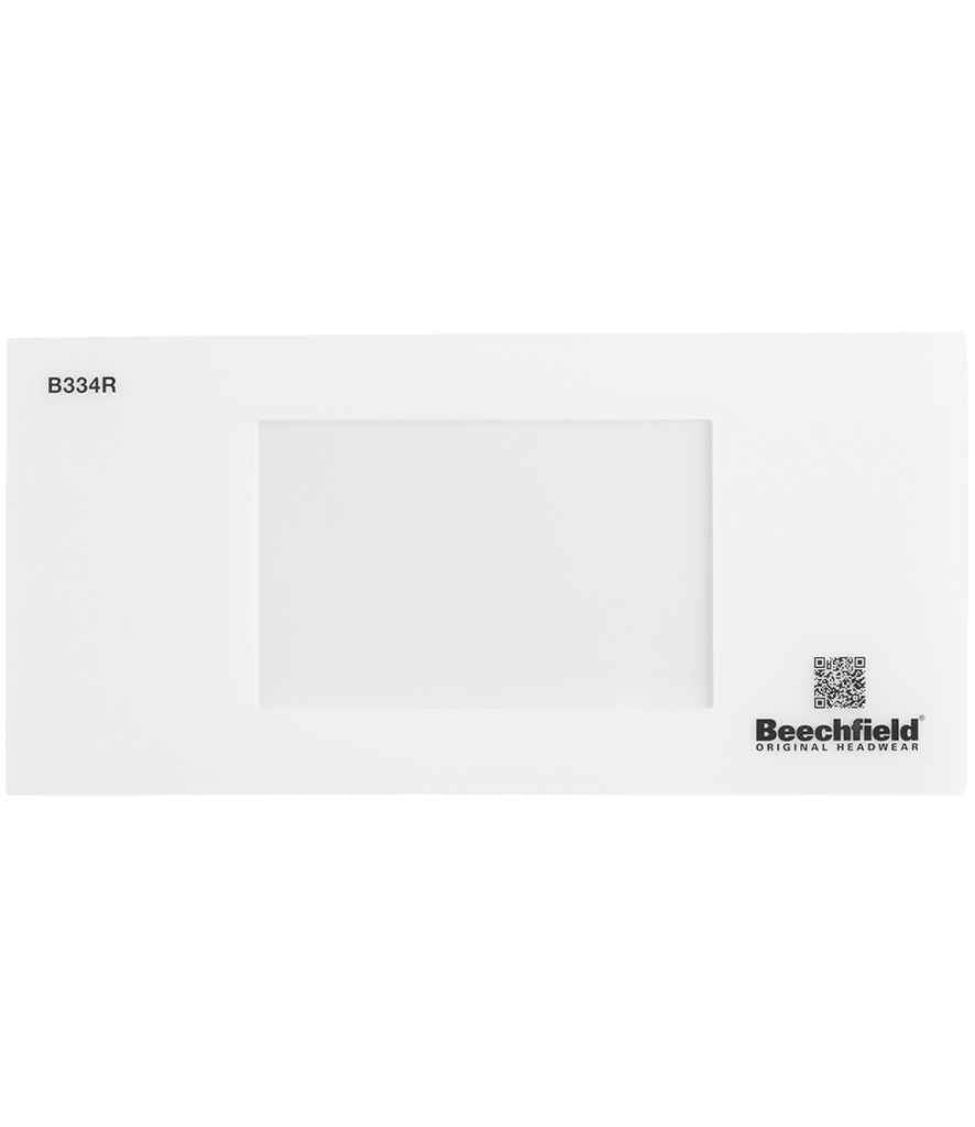 Beechfield Zip Patch Silicone Template - Clear