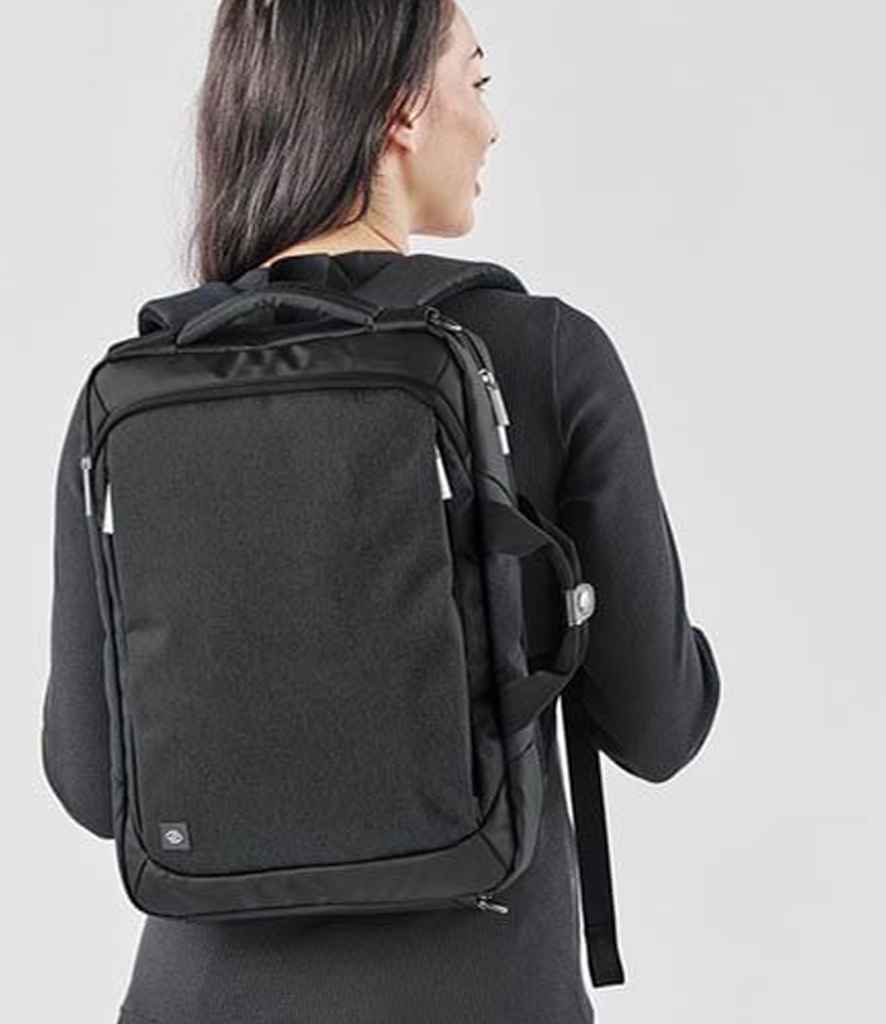 Stormtech Road Warrior Computer Bag/Backpack - Graphite Grey/Black