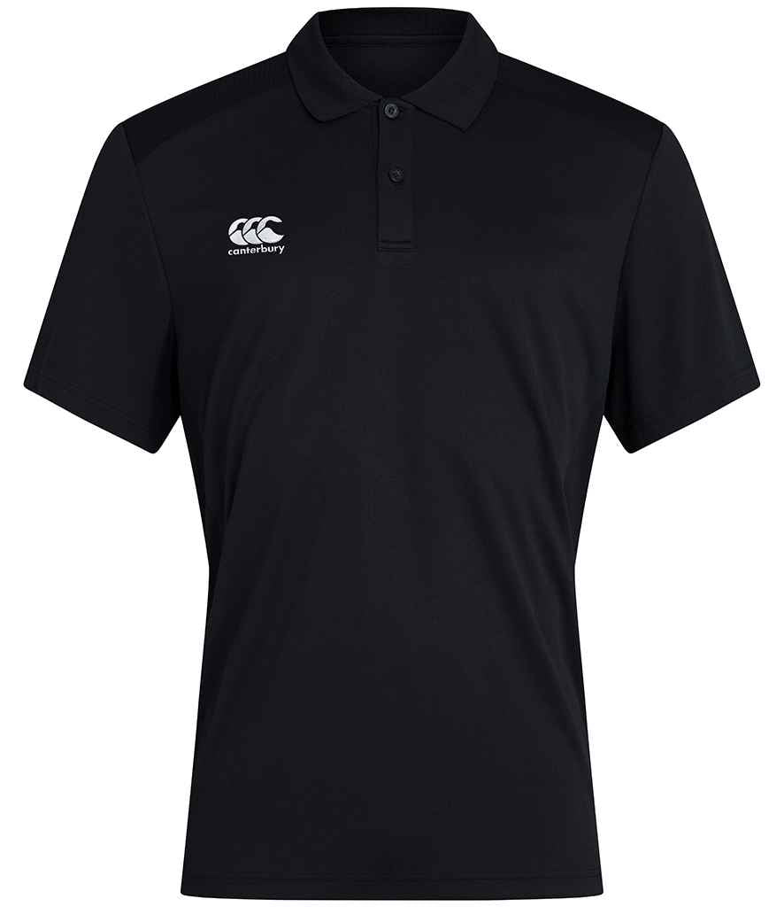 Canterbury Club Dry Polo Shirt - Black