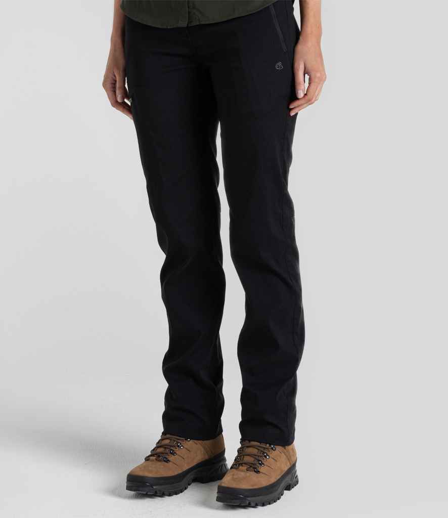 Craghoppers Expert Ladies Kiwi Pro Stretch Trousers - Black