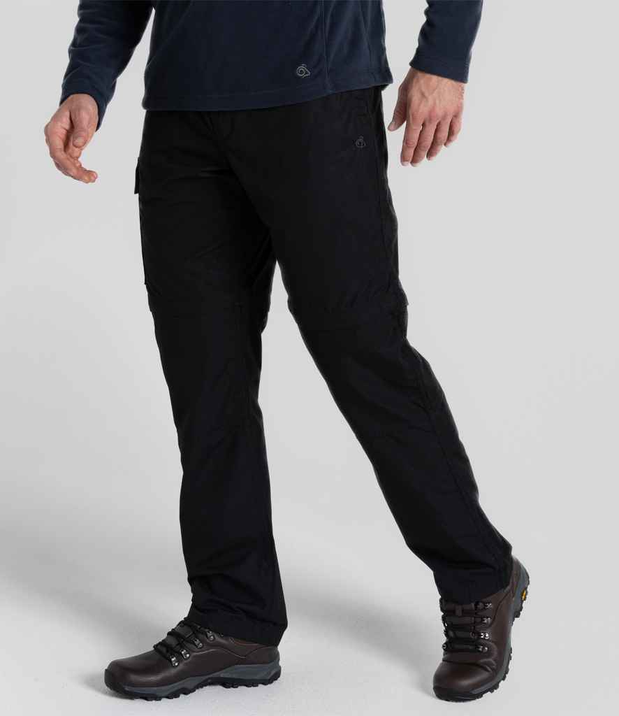 Craghoppers Expert Kiwi Convertible Trousers - Black
