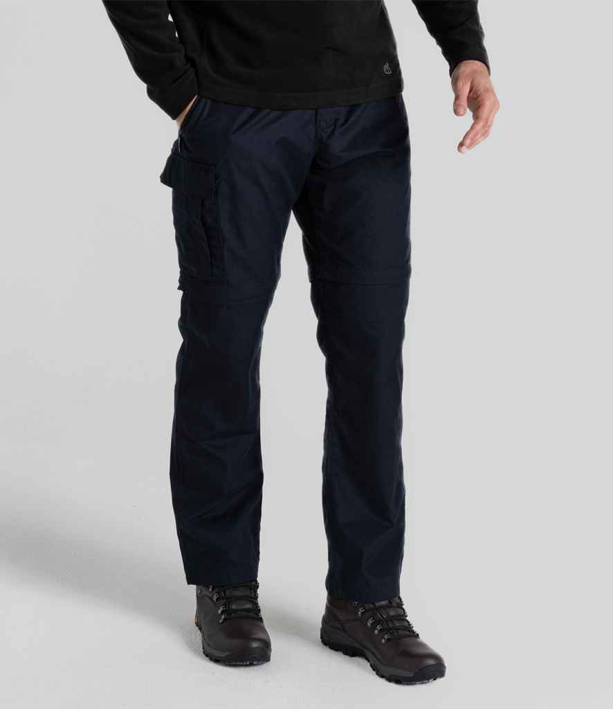 Craghoppers Expert Kiwi Convertible Trousers - Dark Navy