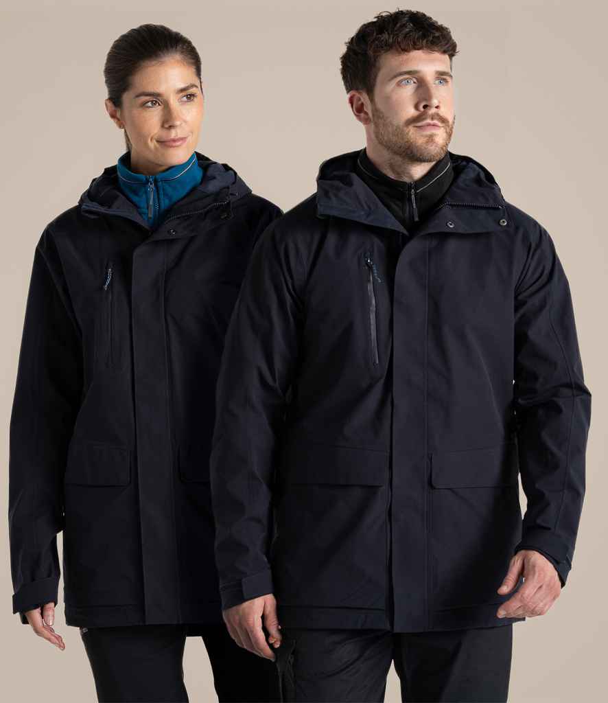 Craghoppers Expert Kiwi Pro Stretch Long Jacket - Dark Navy