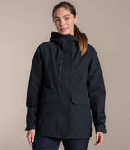 Craghoppers Expert Ladies Kiwi Pro Stretch Long Jacket - Black