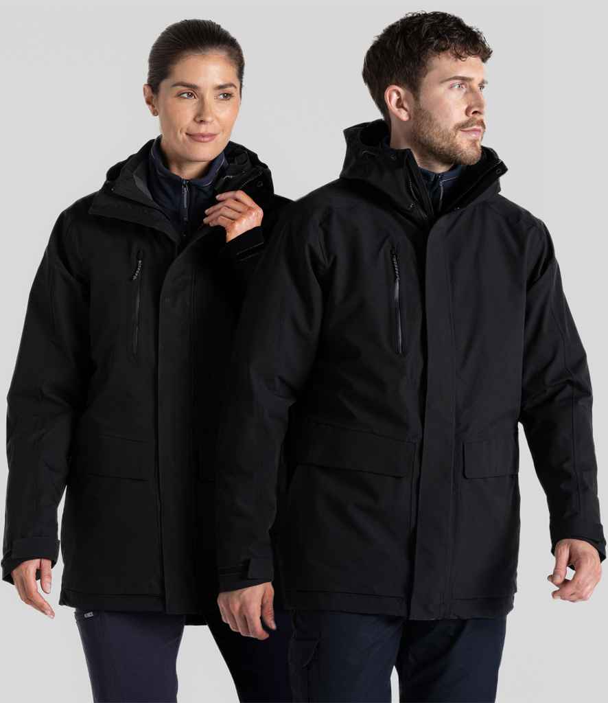 Craghoppers Expert Kiwi Pro Stretch 3-in-1 Jacket - Black