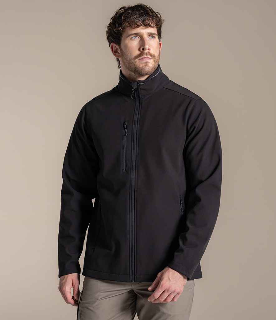 Craghoppers Expert Kiwi Three Layer Soft Shell Jacket - Black
