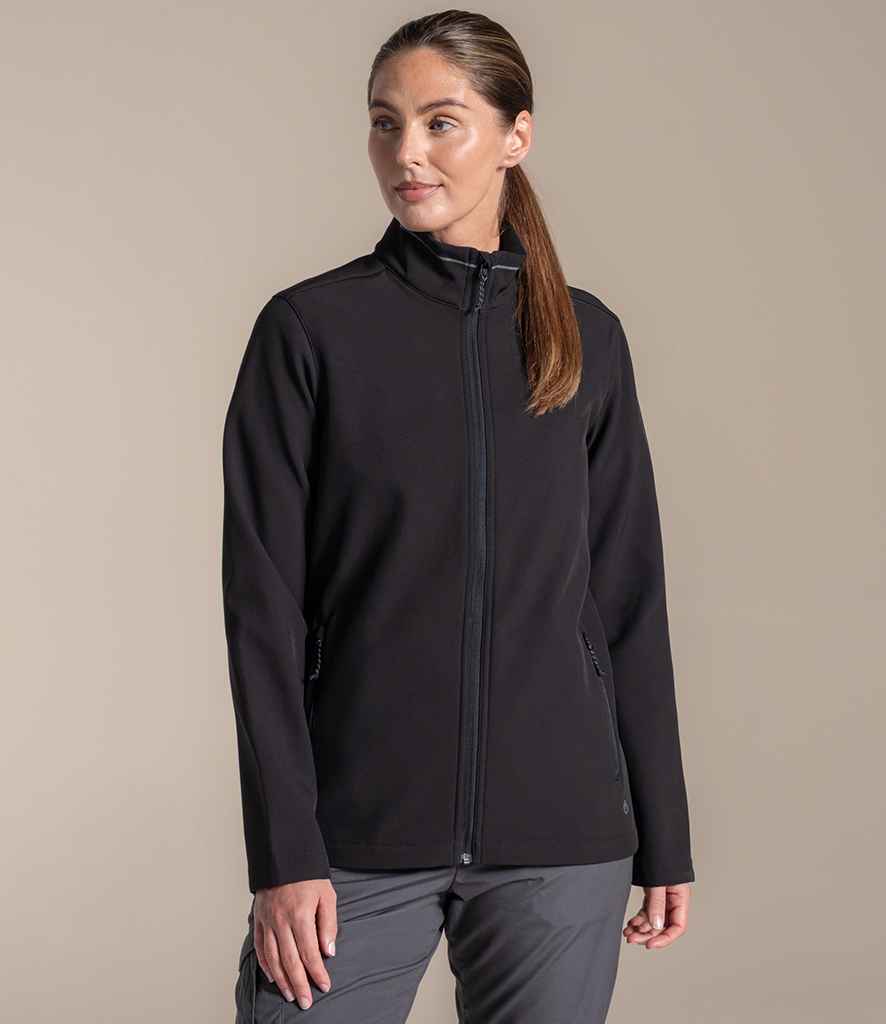 Craghoppers Expert Ladies Basecamp ll Soft Shell Jacket - Black